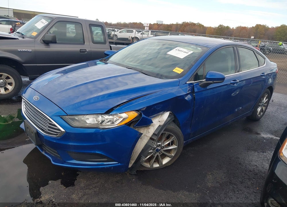 2017 FORD FUSION SE VIN: 3FA6P0H73HR193950