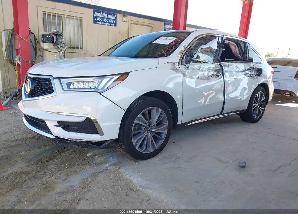 2020 ACURA MDX TECHNOLOGY PACKAGE VIN: 5J8YD3H53LL011331