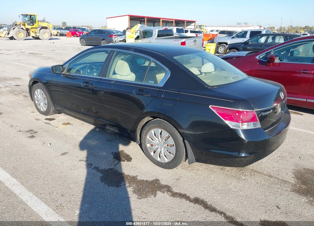 2009 HONDA ACCORD 2.4 LX VIN: 1HGCP26369A048066
