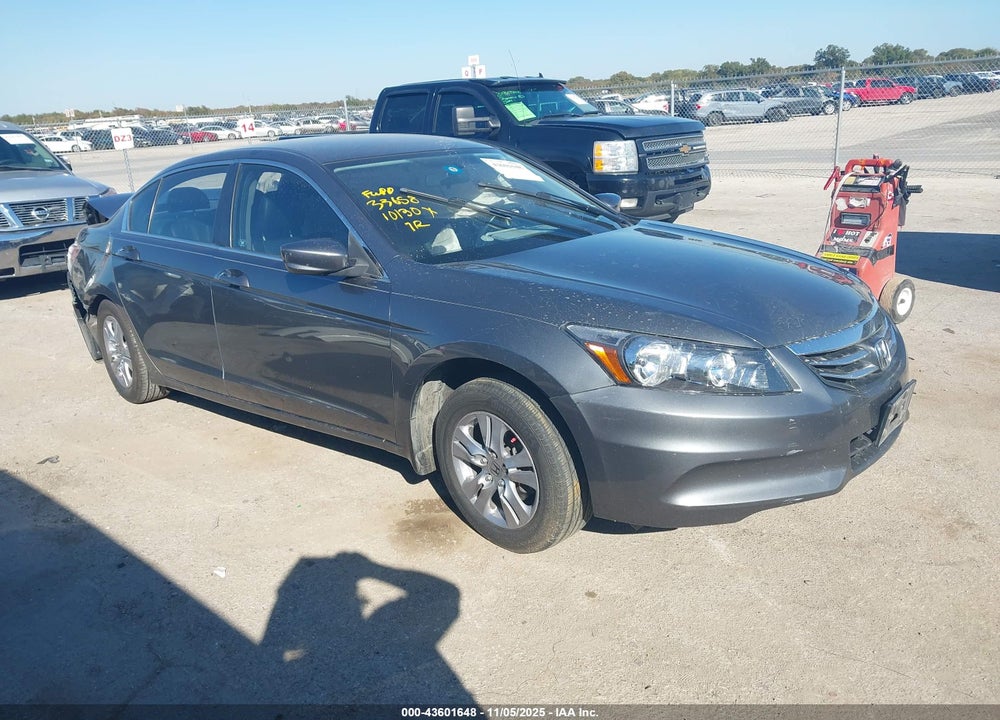 2012 HONDA ACCORD 2.4 SE VIN: 1HGCP2F6XCA032096