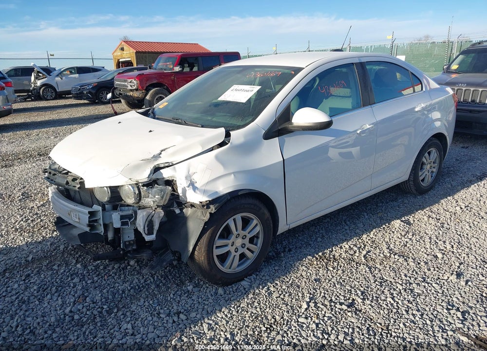 2016 CHEVROLET SONIC LT AUTO VIN: 1G1JC5SH5G4128273
