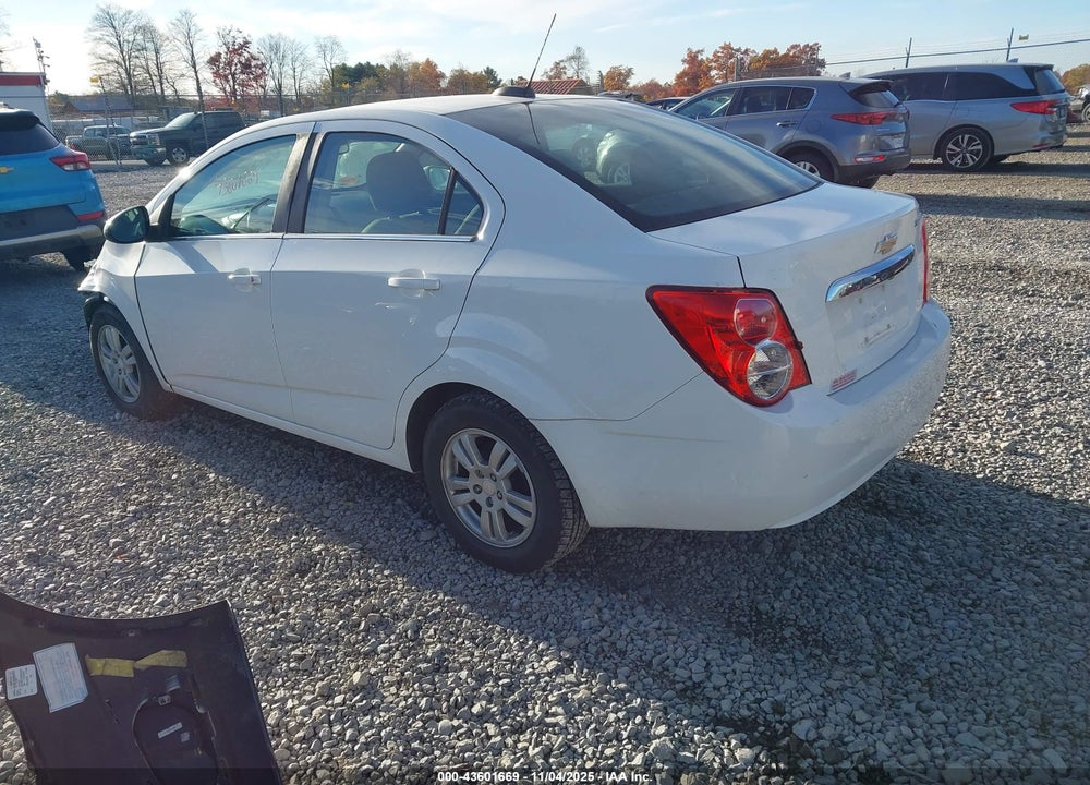 2016 CHEVROLET SONIC LT AUTO VIN: 1G1JC5SH5G4128273