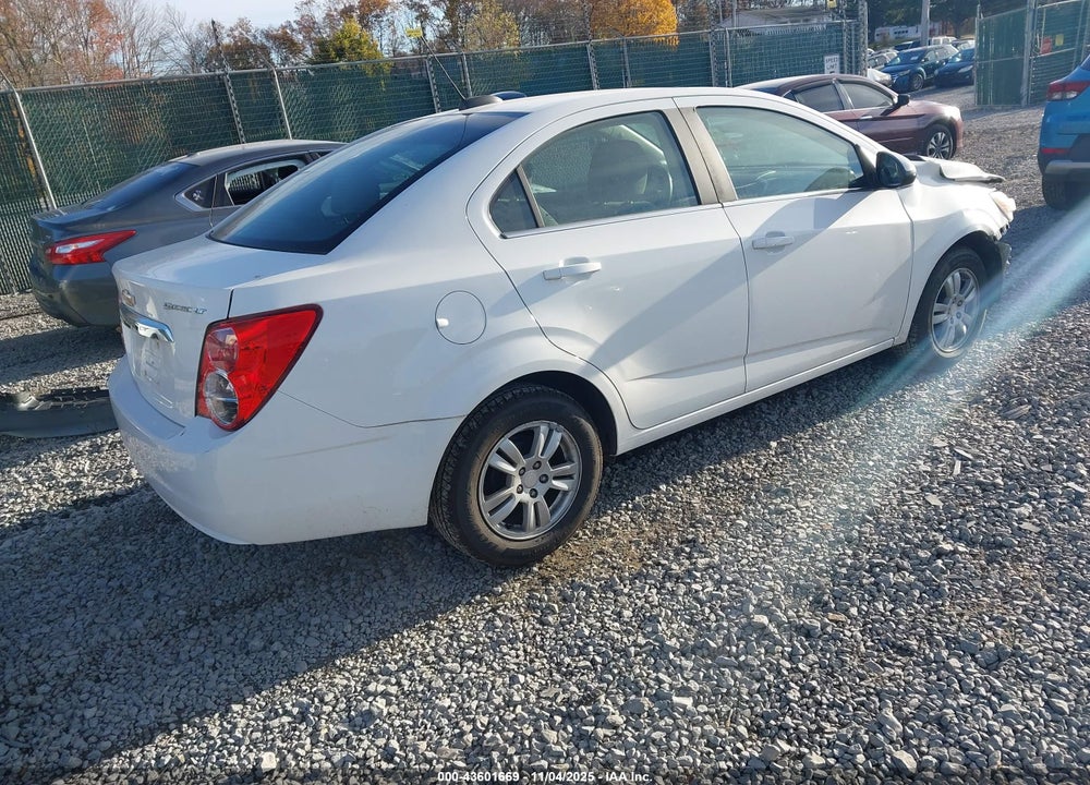 2016 CHEVROLET SONIC LT AUTO VIN: 1G1JC5SH5G4128273
