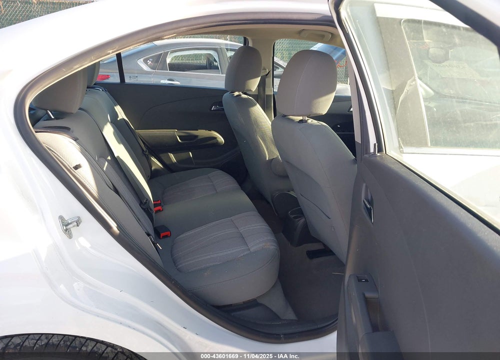 2016 CHEVROLET SONIC LT AUTO VIN: 1G1JC5SH5G4128273