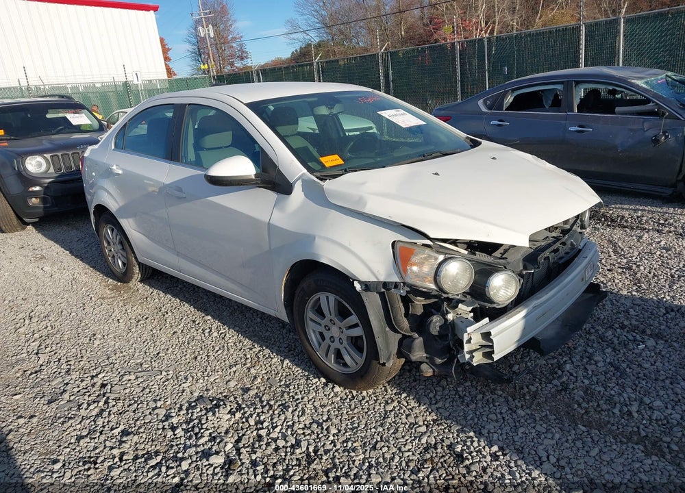 2016 CHEVROLET SONIC LT AUTO VIN: 1G1JC5SH5G4128273