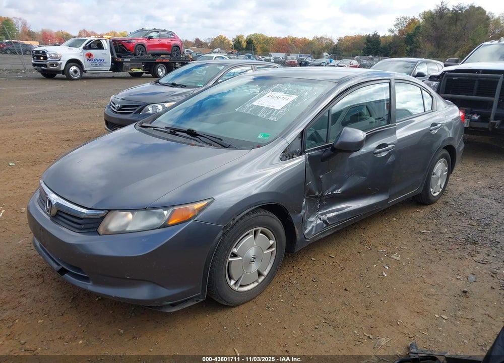 2012 HONDA CIVIC HF VIN: 2HGFB2F66CH553992