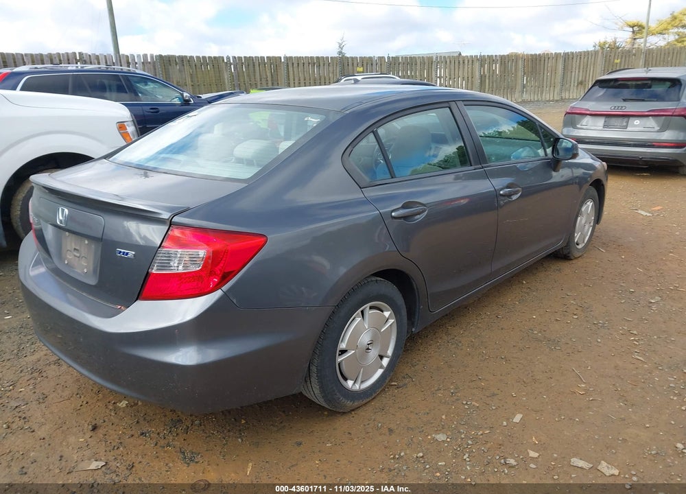 2012 HONDA CIVIC HF VIN: 2HGFB2F66CH553992