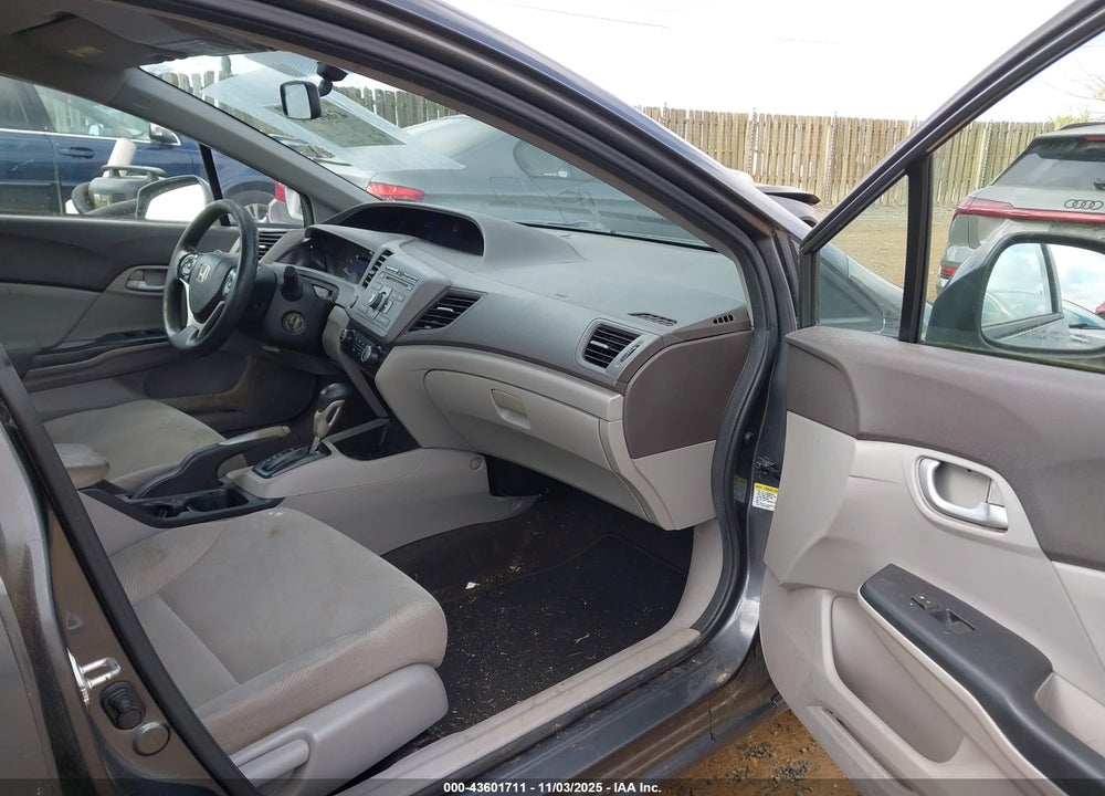 2012 HONDA CIVIC HF VIN: 2HGFB2F66CH553992