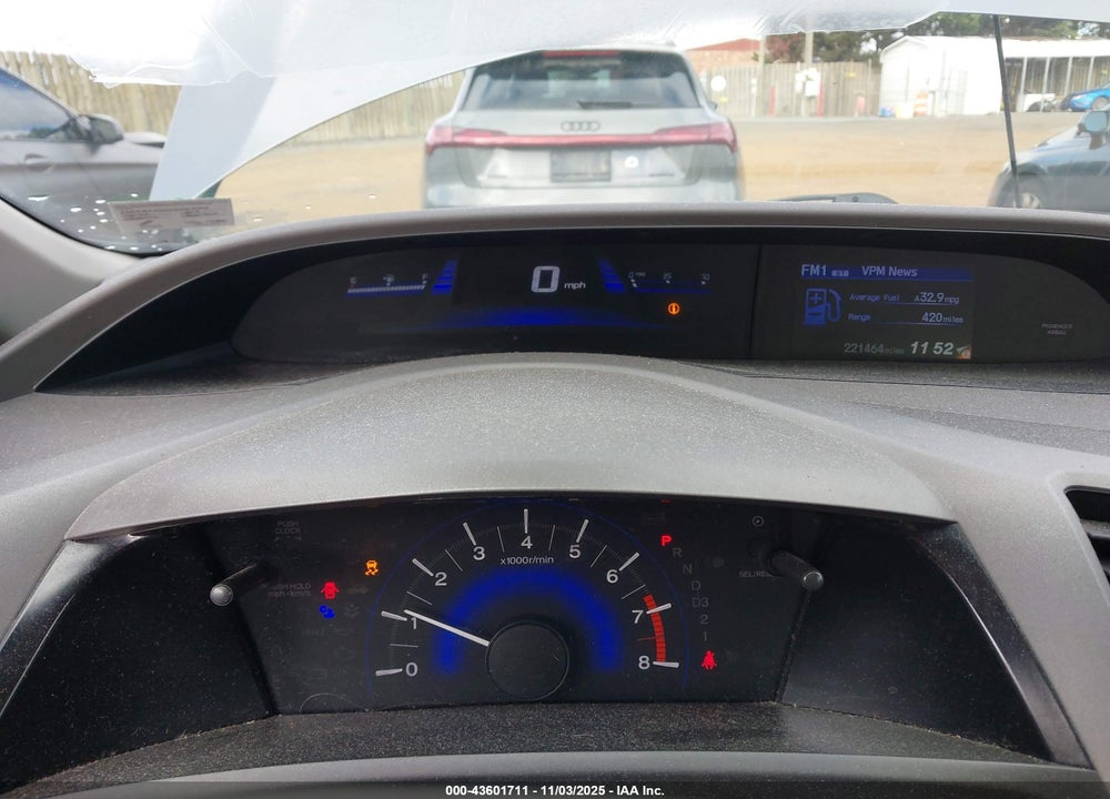 2012 HONDA CIVIC HF VIN: 2HGFB2F66CH553992