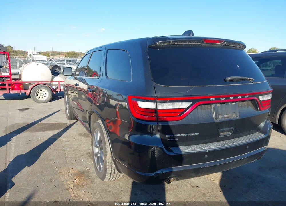 2014 DODGE DURANGO VIN: 1C4RDJAG1EC503538