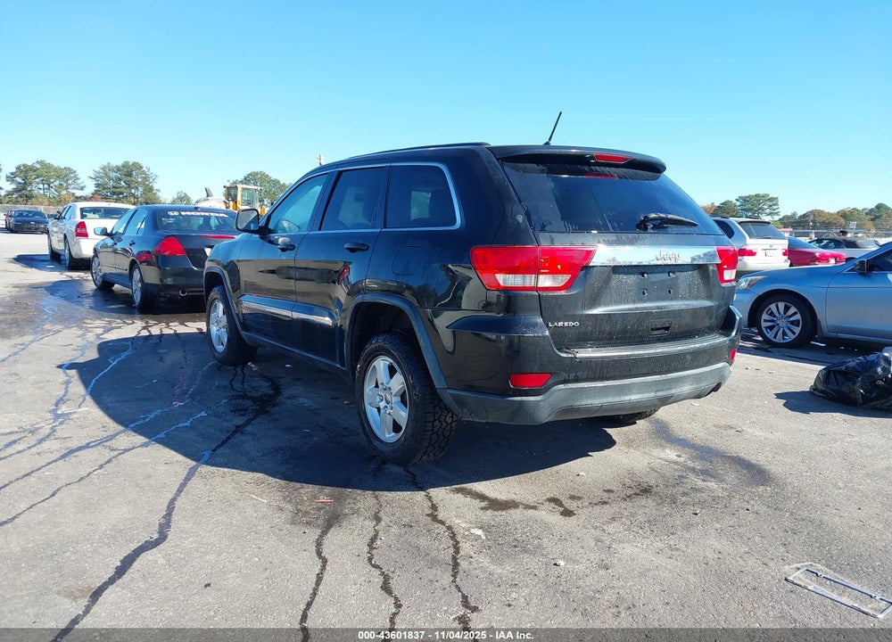 2012 JEEP GRAND CHEROKEE LAREDO VIN: 1C4RJEAG1CC311159