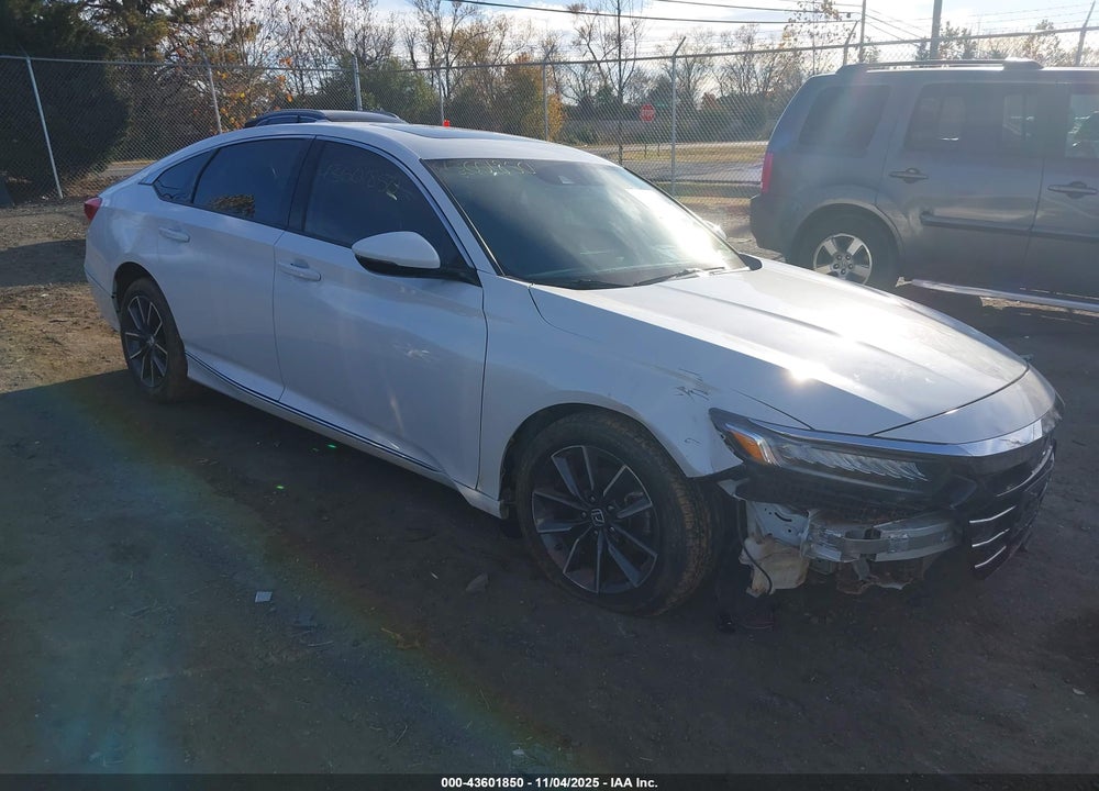 2021 HONDA ACCORD EX-L VIN: 1HGCV1F53MA064266