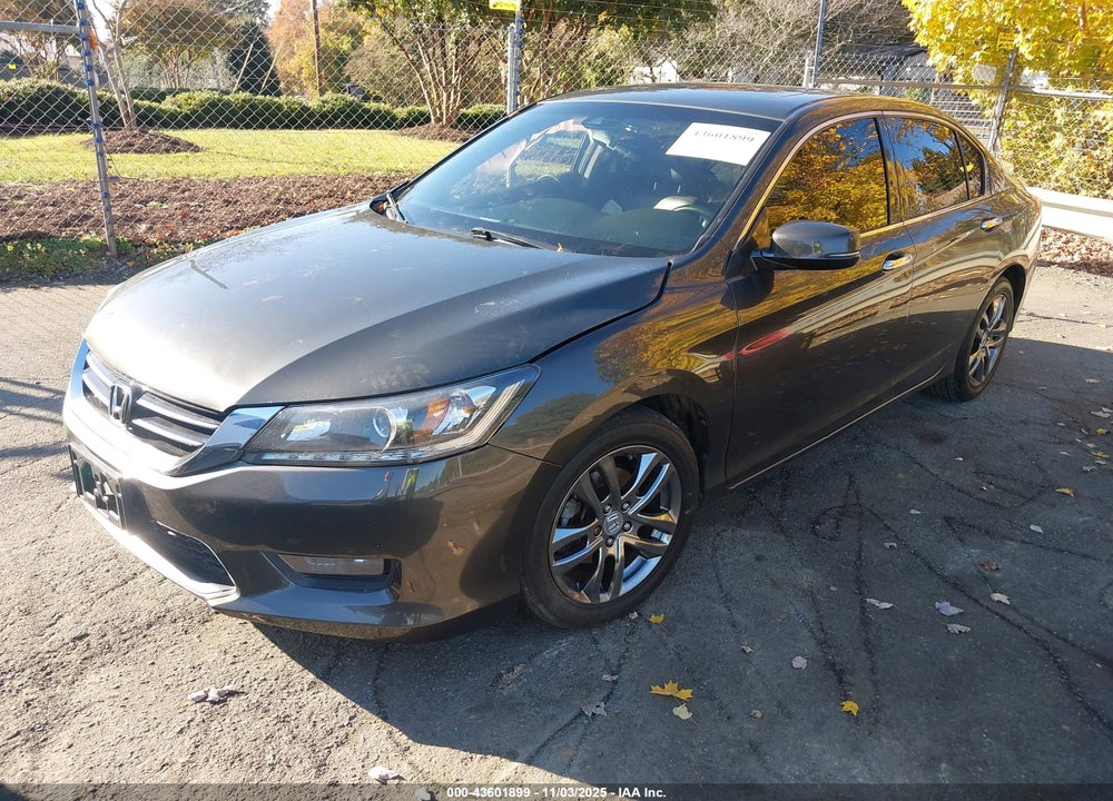 2013 HONDA ACCORD EX-L V-6 VIN: 1HGCR3F80DA007551