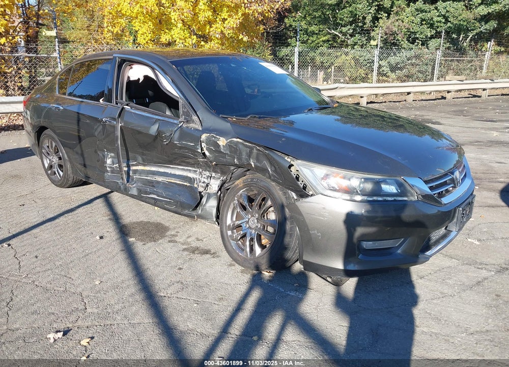 2013 HONDA ACCORD EX-L V-6 VIN: 1HGCR3F80DA007551