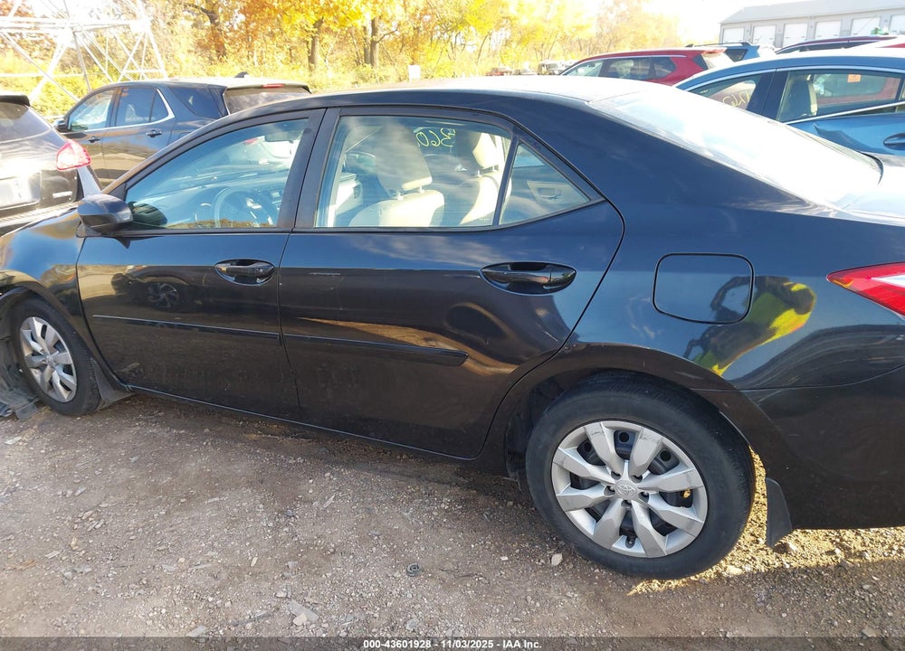 2016 TOYOTA COROLLA LE VIN: 2T1BURHE1GC578707