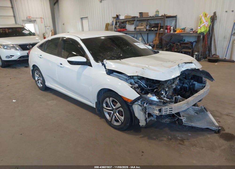 2016 HONDA CIVIC LX VIN: 19XFC2F58GE080584