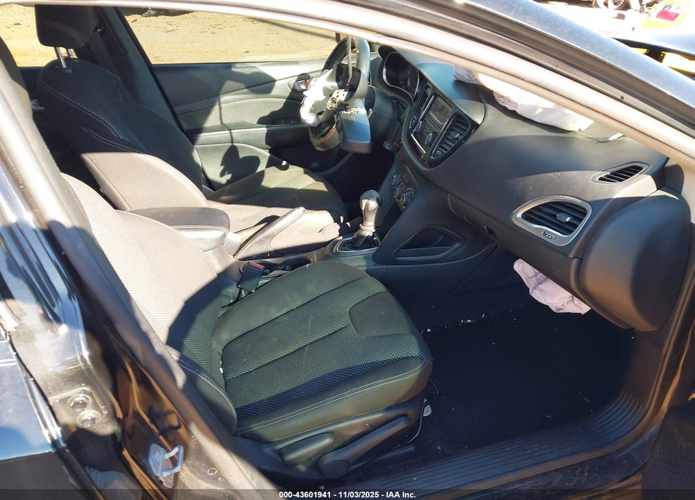 2015 DODGE DART SXT VIN: 1C3CDFBB2FD330506