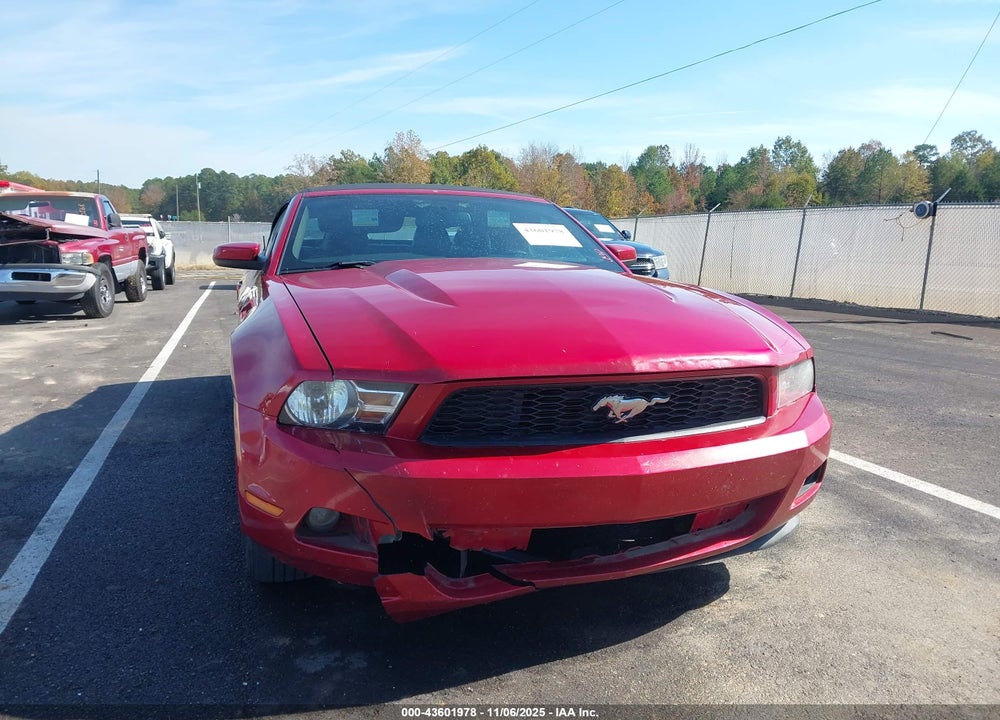 2011 FORD MUSTANG V6 PREMIUM VIN: 1ZVBP8EM0B5102786