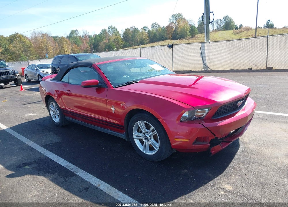 2011 FORD MUSTANG V6 PREMIUM VIN: 1ZVBP8EM0B5102786