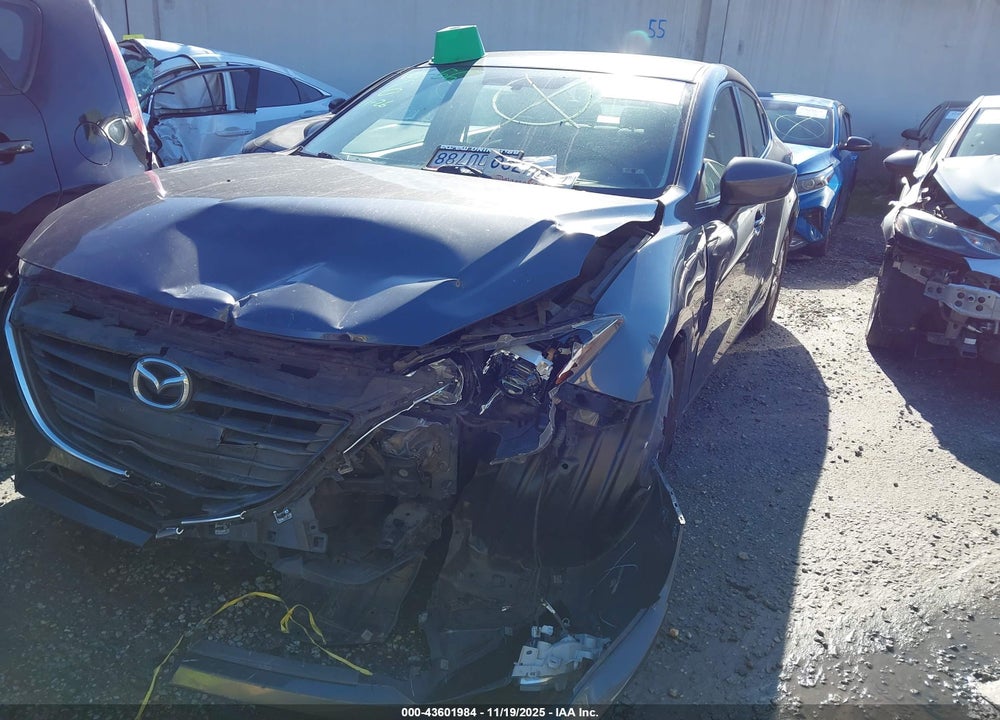 2015 MAZDA 3 I TOURING VIN: 3MZBM1V70FM231122