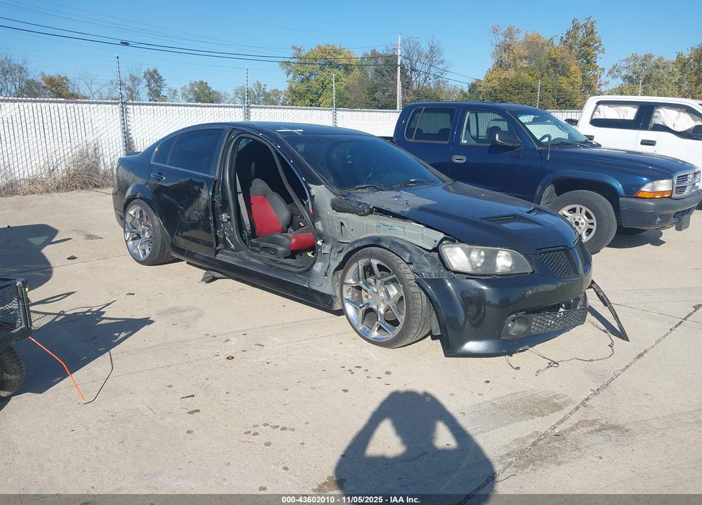 2009 PONTIAC G8 GT VIN: 6G2EC57YX9L223459