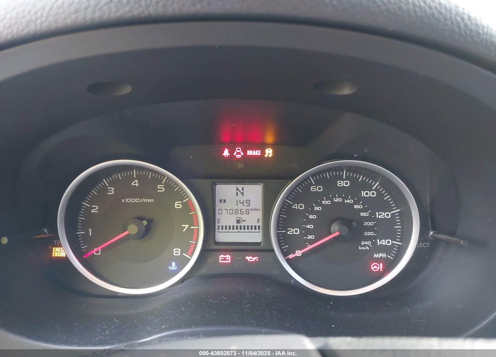2017 SUBARU FORESTER 2.5I PREMIUM VIN: JF2SJAEC8HH401972