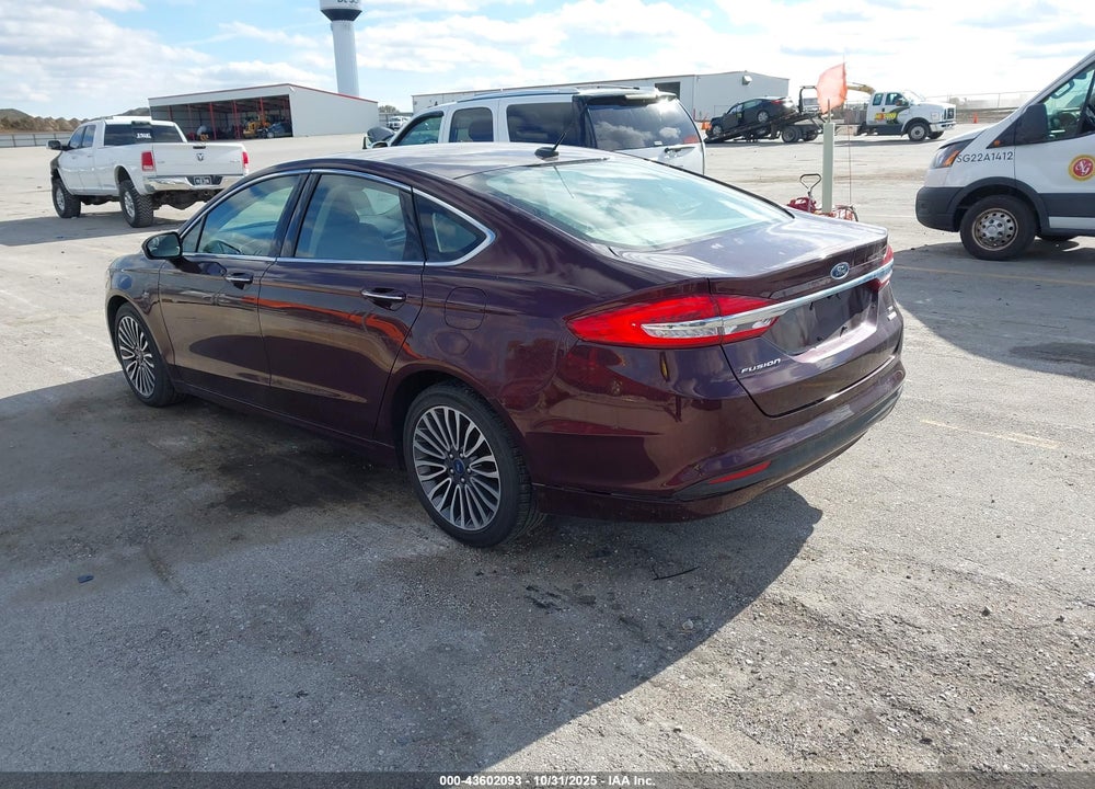 2018 FORD FUSION VIN: 3FA6P0HD7JR281024