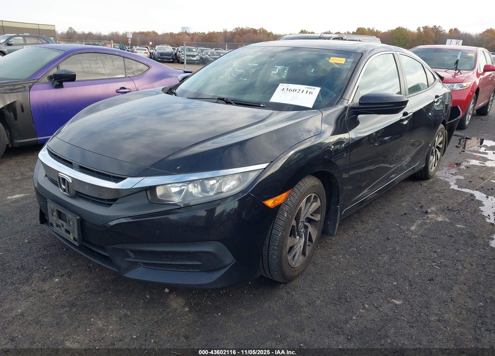 2016 HONDA CIVIC VIN: 19XFC2F76GE236767