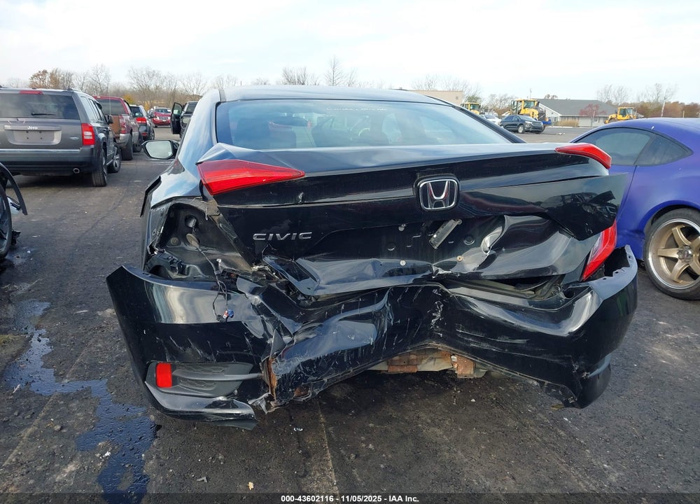2016 HONDA CIVIC VIN: 19XFC2F76GE236767