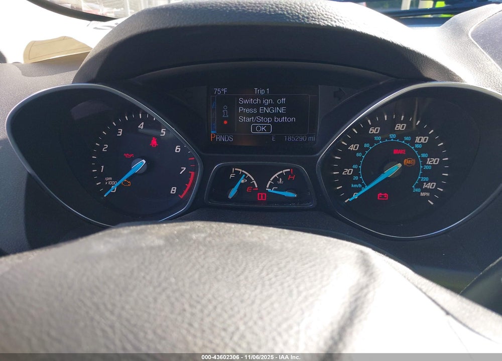 2014 FORD ESCAPE TITANIUM VIN: 1FMCU0J98EUB76126
