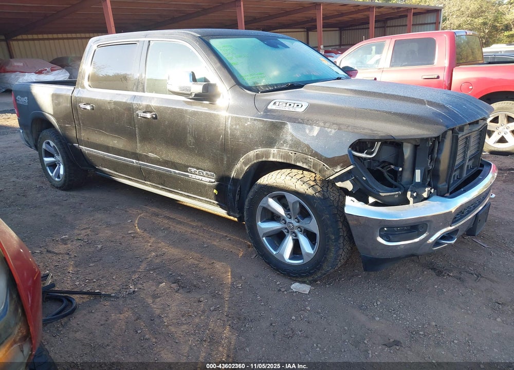 2019 RAM 1500 LIMITED  4X4 5'7 BOX VIN: 1C6SRFHT1KN673778