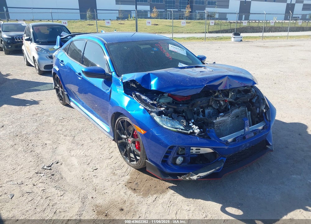 2019 HONDA CIVIC TYPE R TOURING VIN: SHHFK8G77KU202147