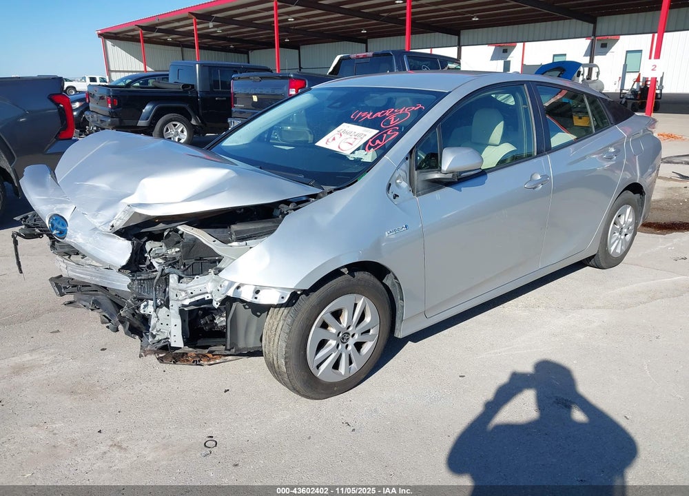 2017 TOYOTA PRIUS TWO VIN: JTDKBRFU2H3038552