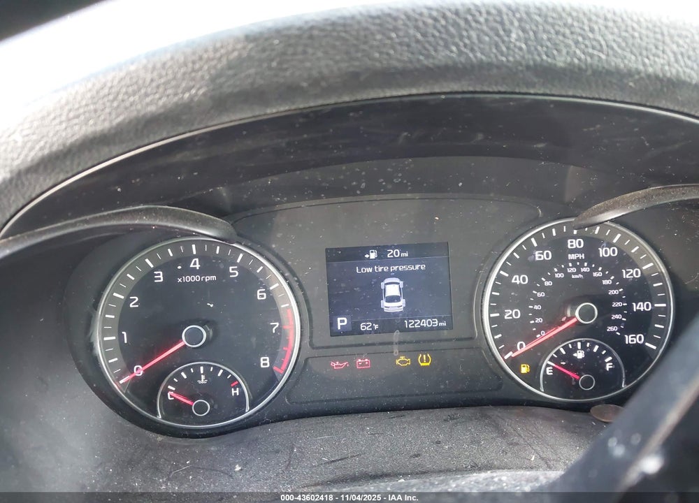 2019 KIA OPTIMA VIN: 5XXGT4L38KG311535