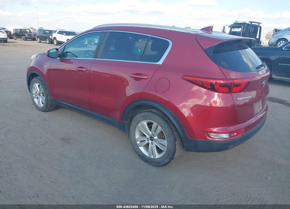 2017 KIA SPORTAGE LX VIN: KNDPMCAC8H7245757