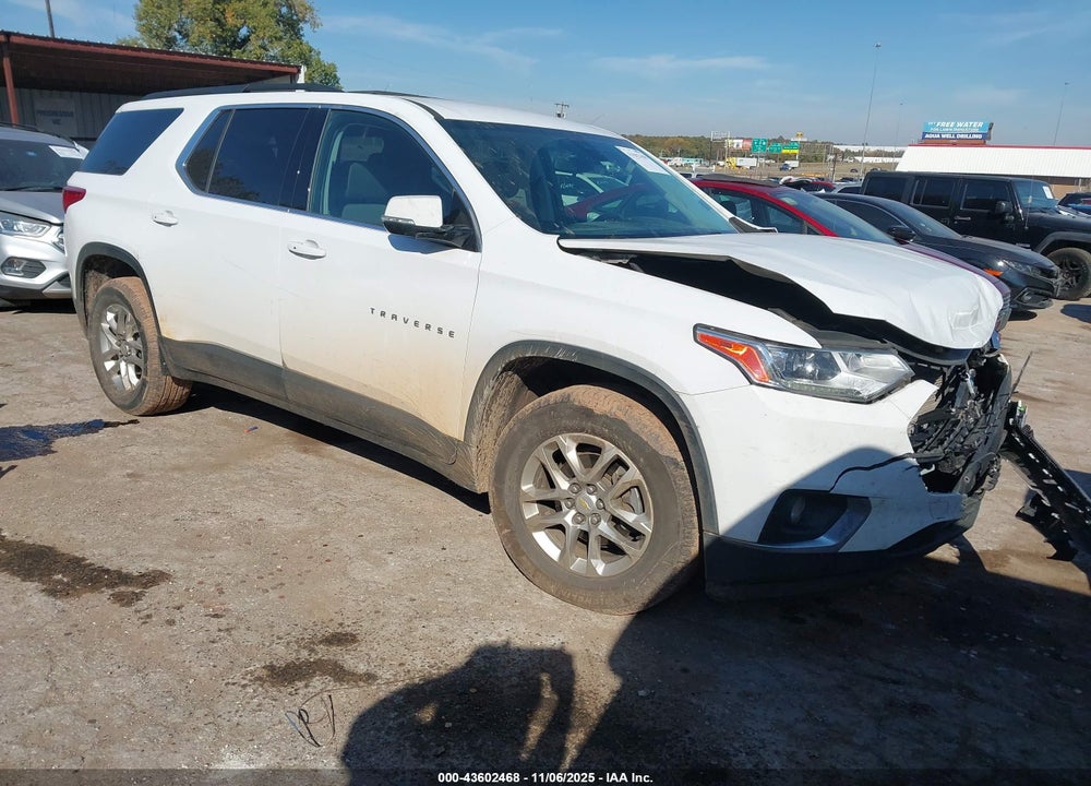 2020 CHEVROLET TRAVERSE LT CLOTH VIN: 1GNERGKW0LJ162187