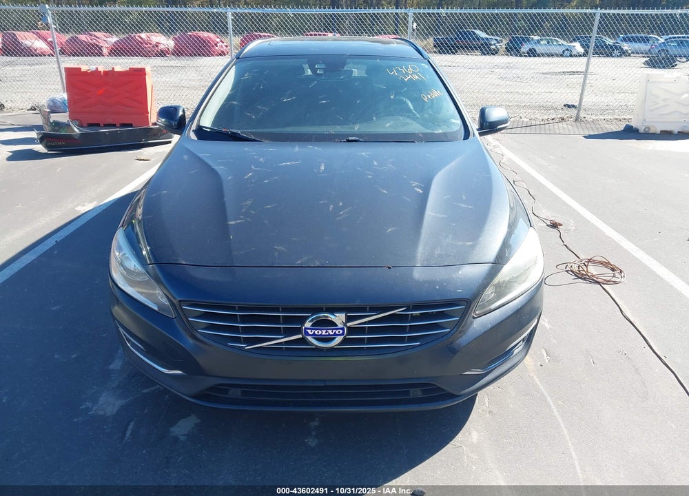 2015 VOLVO V60 VIN: YV140MEK9F1262213