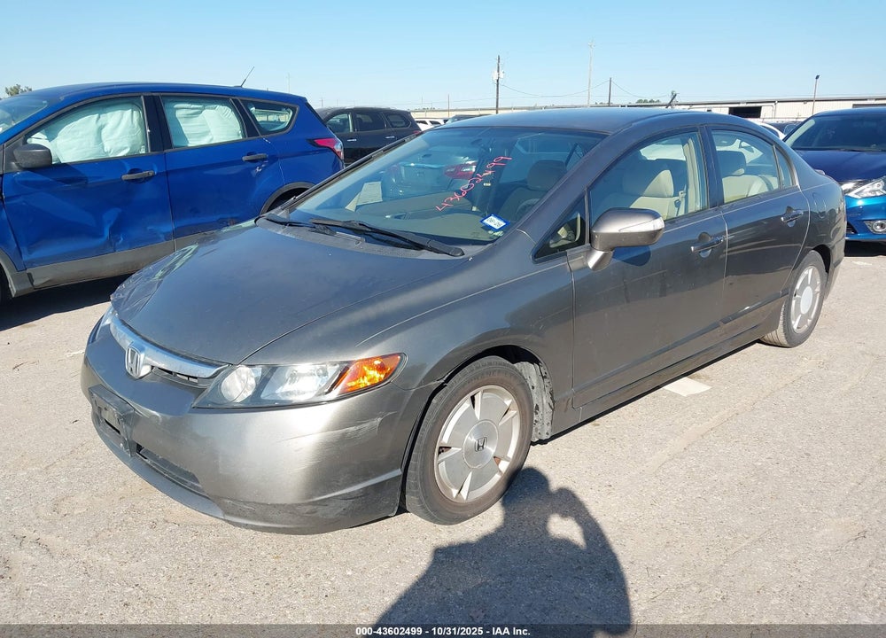 2008 HONDA CIVIC HYBRID VIN: JHMFA36248S019487