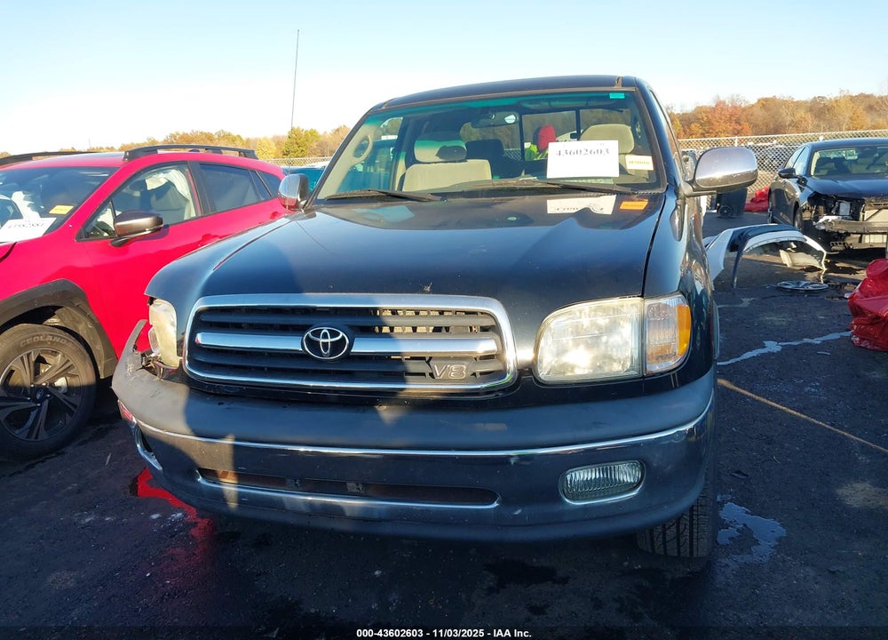2002 TOYOTA TUNDRA SR5 V8 VIN: 5TBRT34172S300355