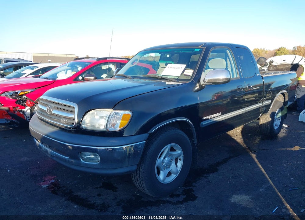 2002 TOYOTA TUNDRA SR5 V8 VIN: 5TBRT34172S300355