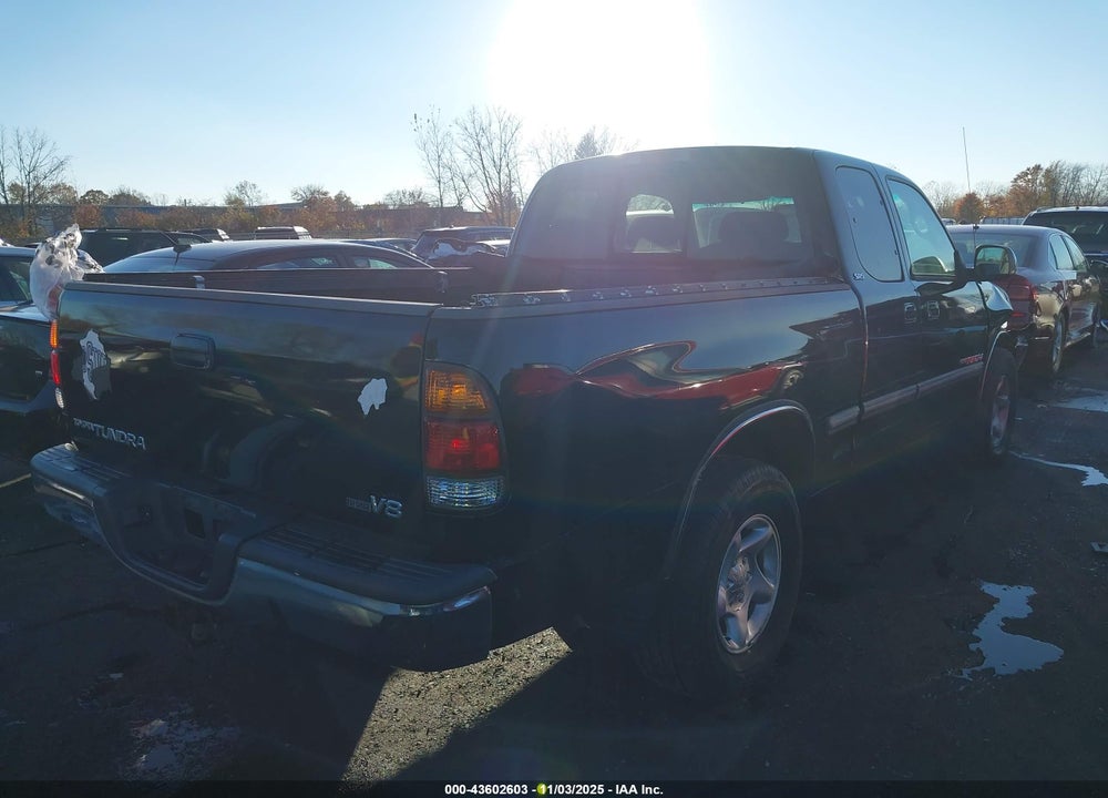 2002 TOYOTA TUNDRA SR5 V8 VIN: 5TBRT34172S300355