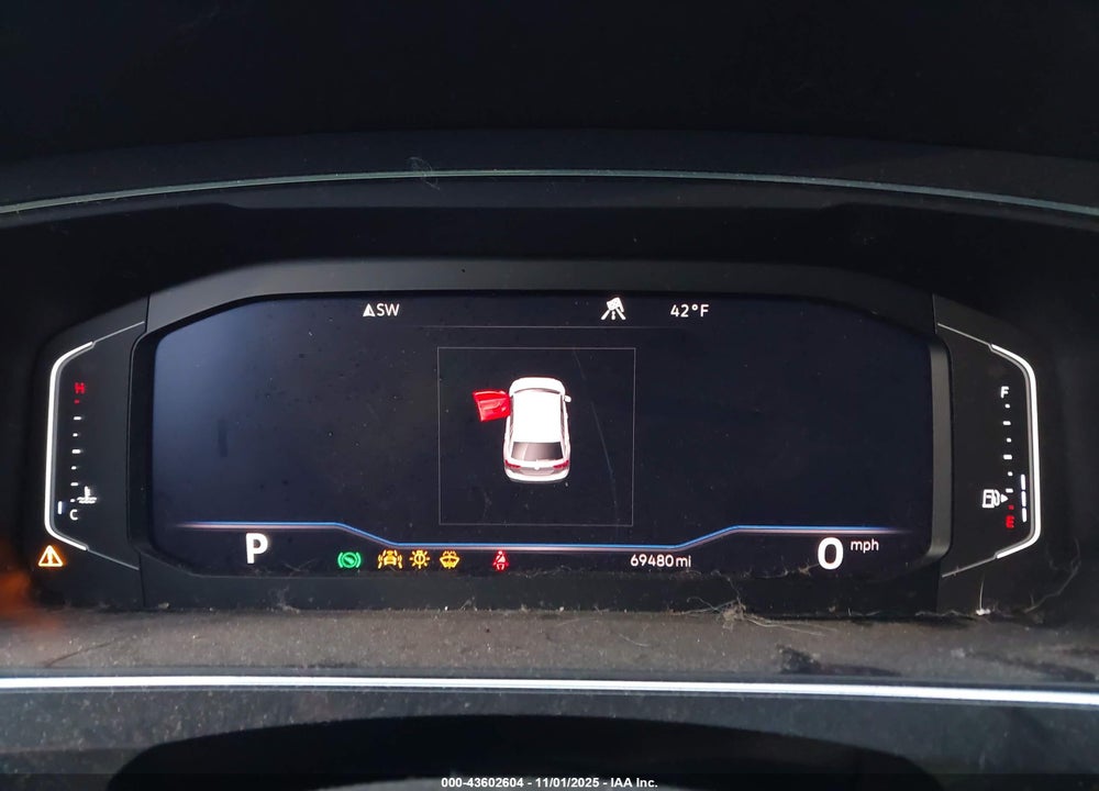 2019 VOLKSWAGEN TIGUAN 2.0T SE/2.0T SEL/2.0T SEL R-LINE/2.0T SEL R-LINE BLACK VIN: 3VV2B7AX0KM092820