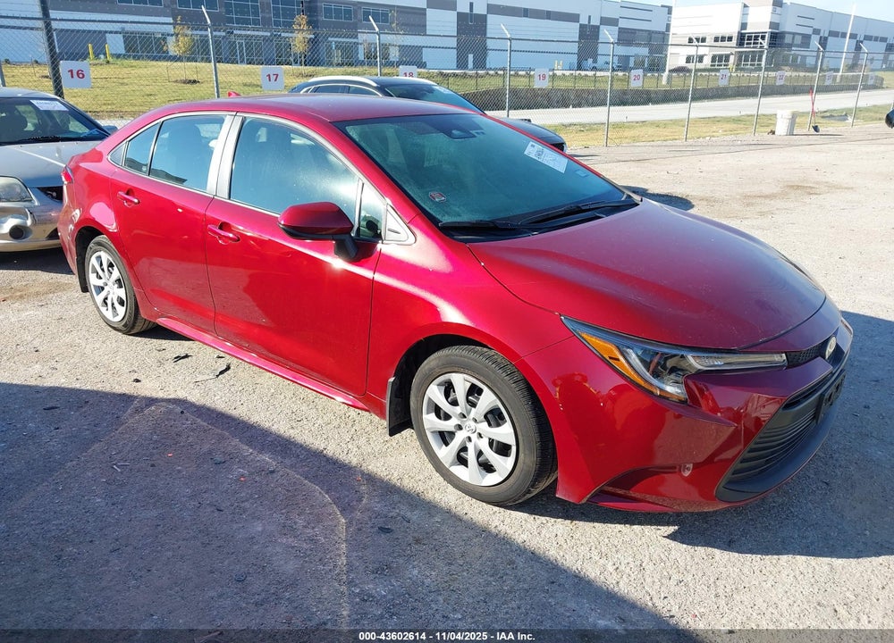 2025 TOYOTA COROLLA LE VIN: 5YFB4MDE2SP251251