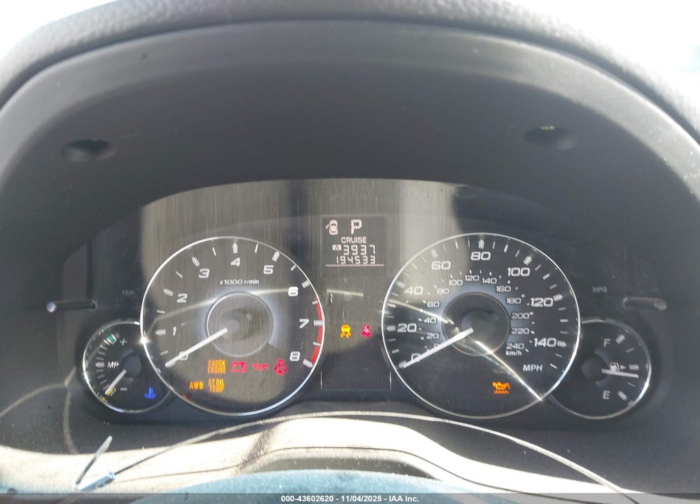 2010 SUBARU LEGACY VIN: 4S3BMCG64A3222470