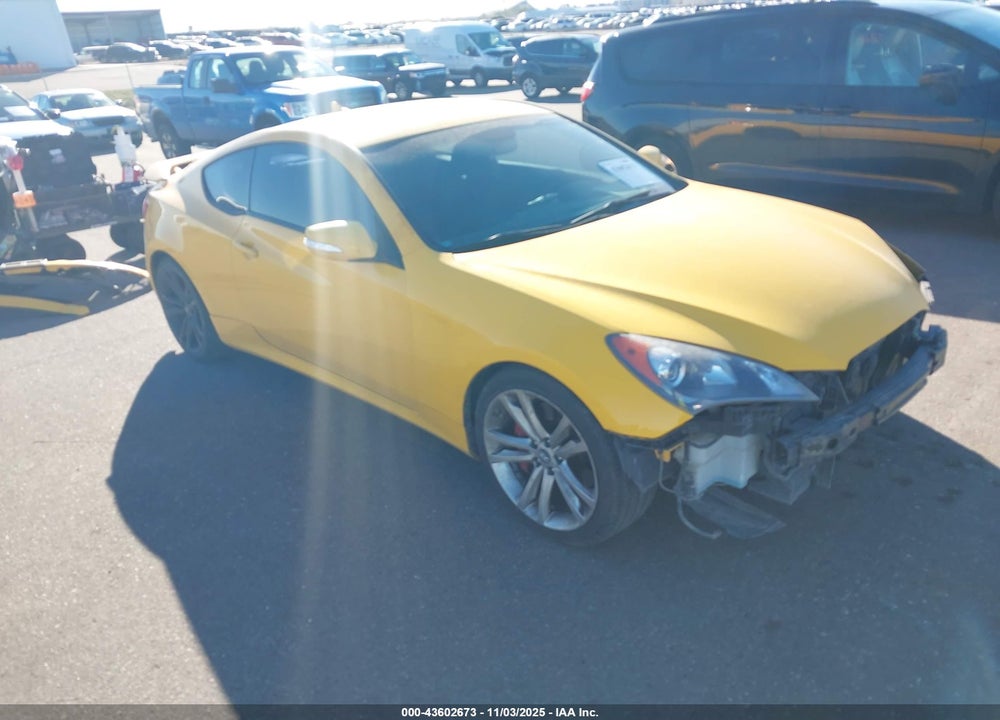 2012 HYUNDAI GENESIS 3.8 TRACK VIN: KMHHU6KH2CU066006