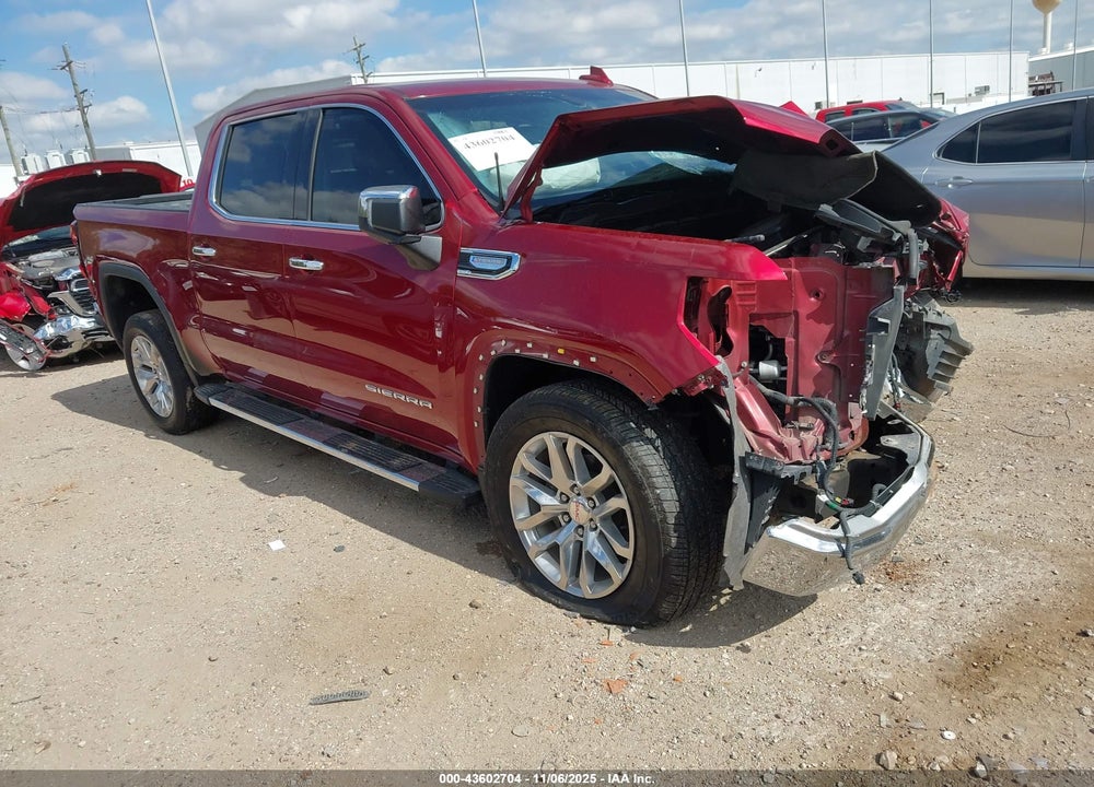 2019 GMC SIERRA 1500 SLT VIN: 3GTP8DED9KG118248