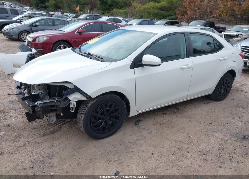 2019 TOYOTA COROLLA LE VIN: 5YFBURHE7KP897909