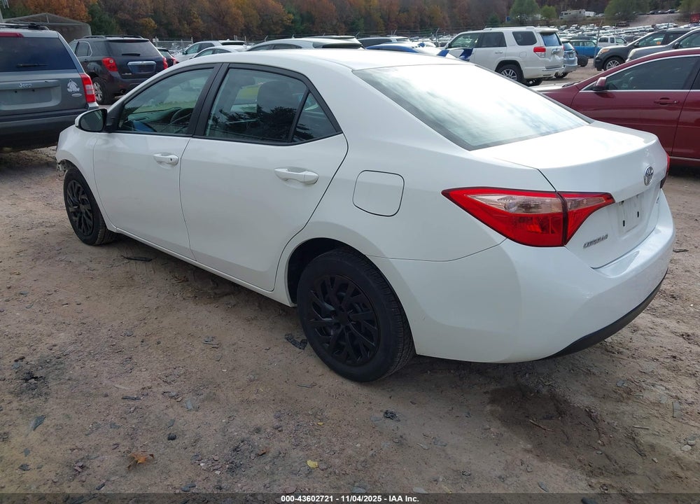 2019 TOYOTA COROLLA LE VIN: 5YFBURHE7KP897909