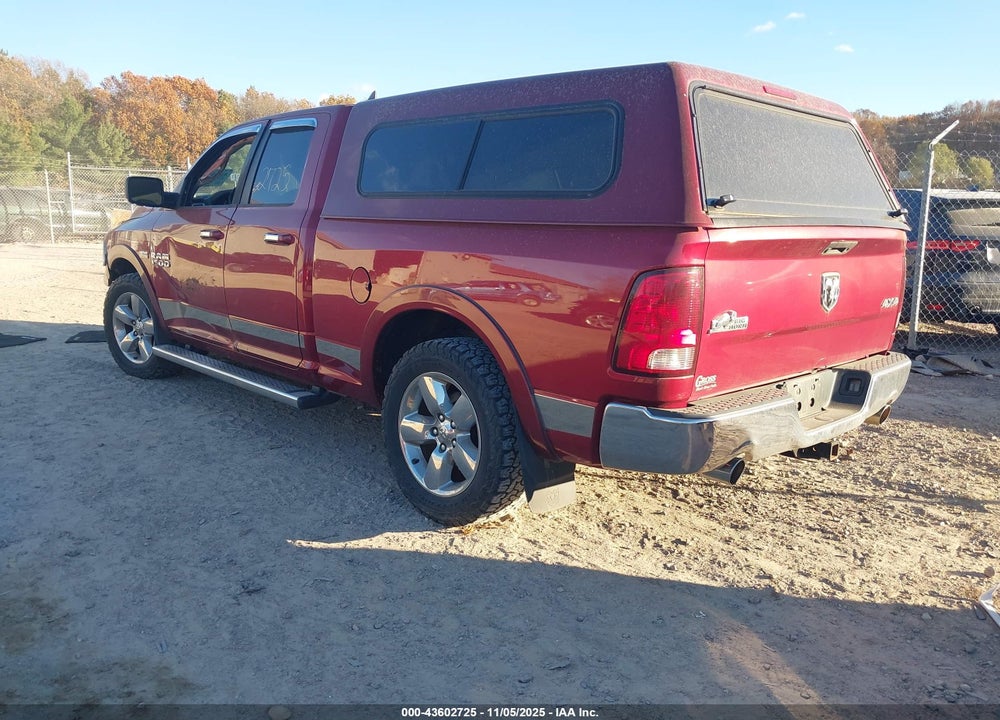2013 RAM 1500 BIG HORN VIN: 1C6RR7GT0DS548460
