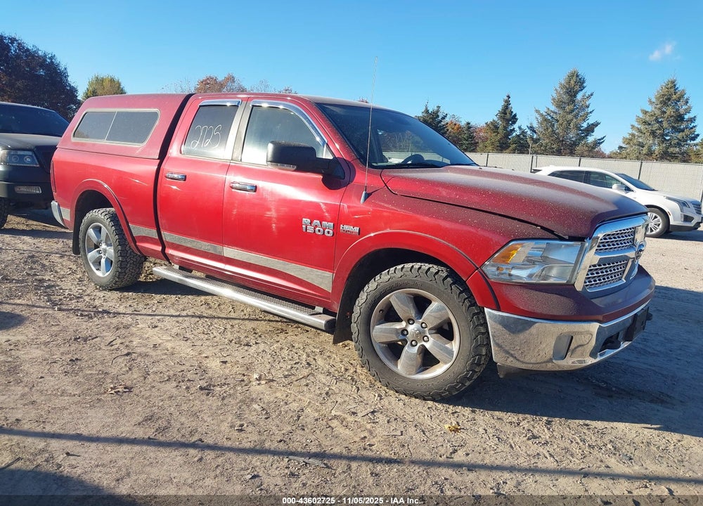 2013 RAM 1500 BIG HORN VIN: 1C6RR7GT0DS548460